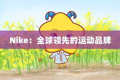 Nike：全球领先的运动品牌