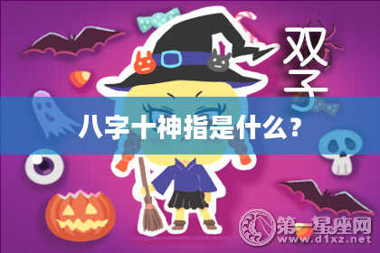 八字十神指是什么？