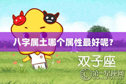 八字属土哪个属性最好呢?