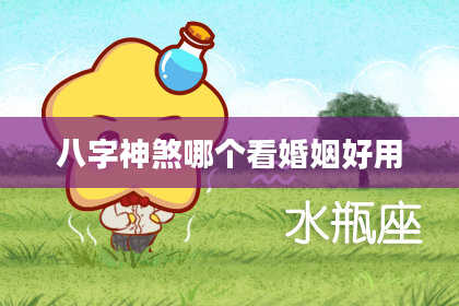 八字神煞哪个看婚姻好用