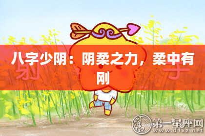 八字少阴：阴柔之力，柔中有刚