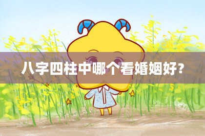 八字四柱中哪个看婚姻好？