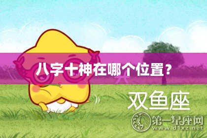 八字十神在哪个位置？