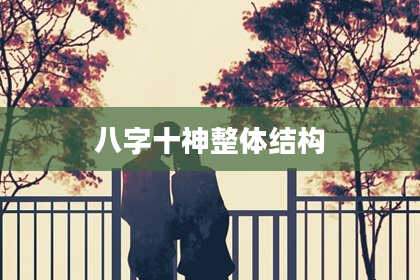 八字十神整体结构