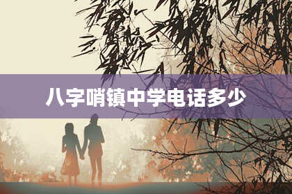 八字哨镇中学电话多少