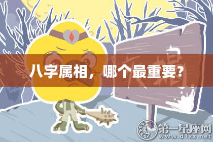 八字属相,哪个最重要?