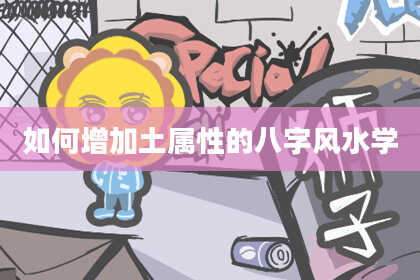 如何增加土属性的八字风水学