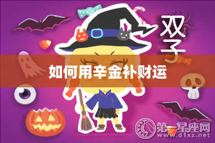 如何用辛金补财运