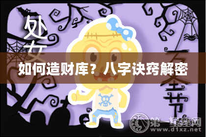 如何造财库？八字诀窍解密