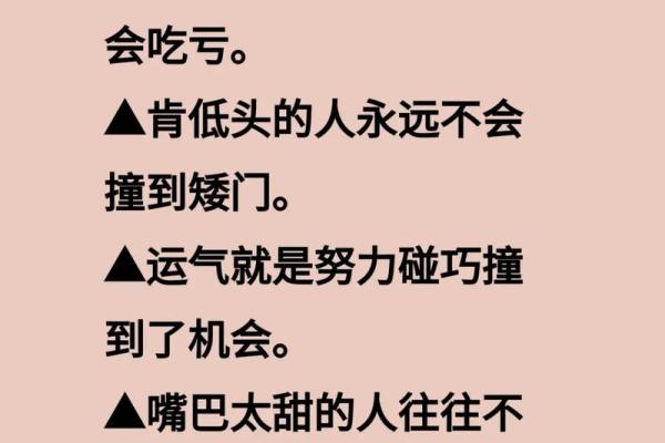 运好不如命好：命运与运气的深层哲思