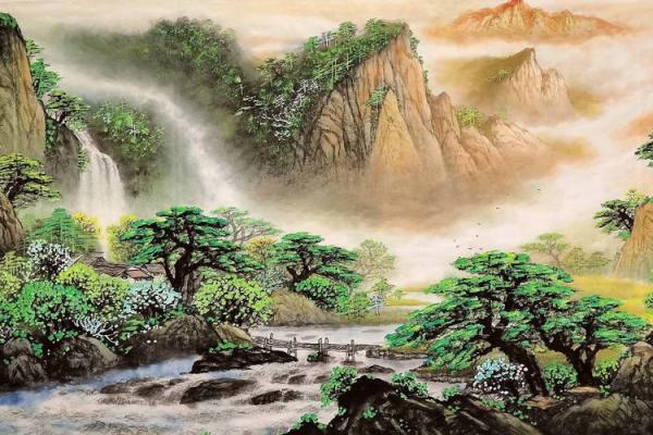 选择五行木命的最佳山水画：从自然中汲取灵感与能量